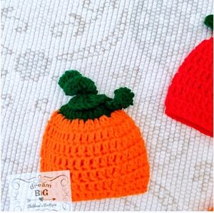 Gift boxed new baby pumpkin hat boy girl Infant